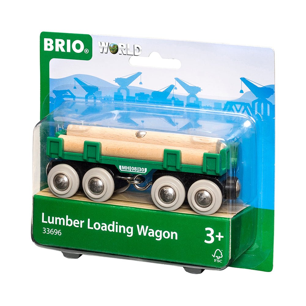 BRIO Lumber Loading Wagon - Mastermind Toys___122837