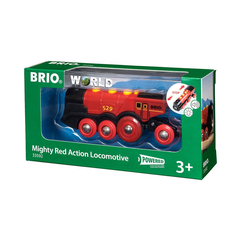 BRIO Mighty Red Locomotive - Mastermind Toys___127642