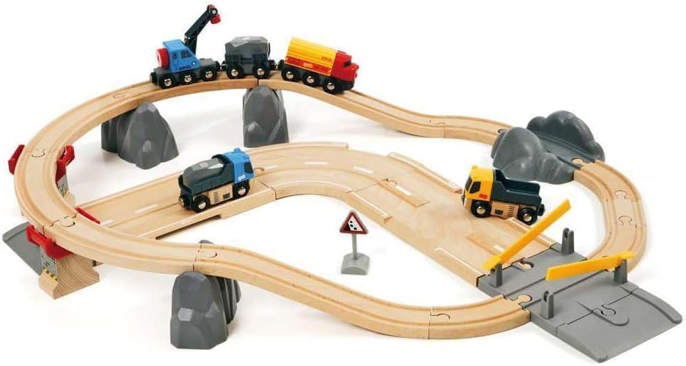 Brio Rail & Road Loading Set - Mastermind Toys___127651