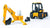 Bruder JCB Midi CX Loader Backhoe - Mastermind Toys___241144