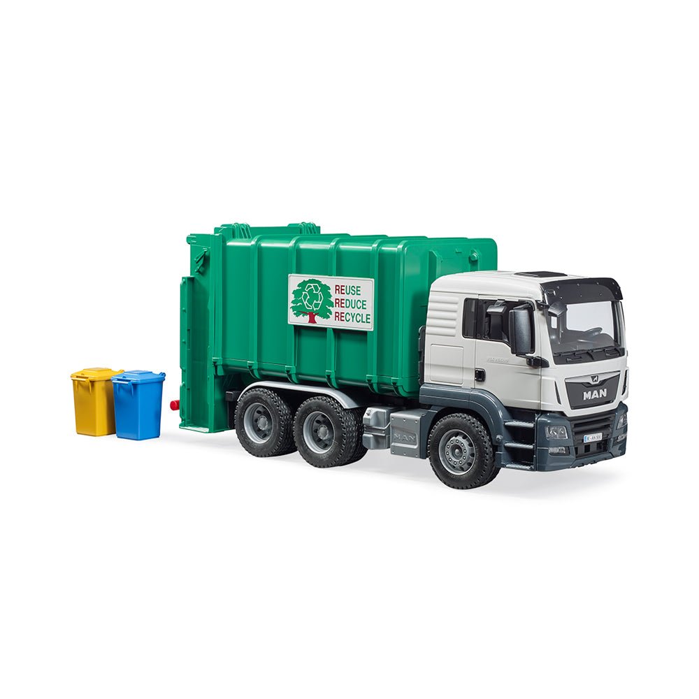 Bruder MAN TGS Rear Loading Garbage Truck - Mastermind Toys___218893