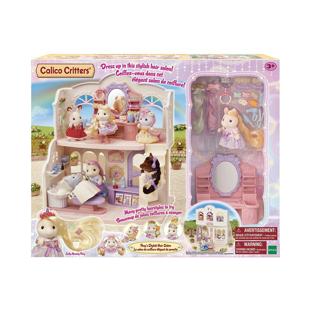 Calico Critters Pony's Stylish Hair Salon - Mastermind Toys___225204