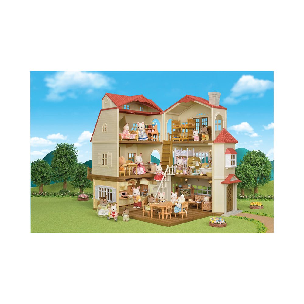 Sylvanian families red roof grand mansion online