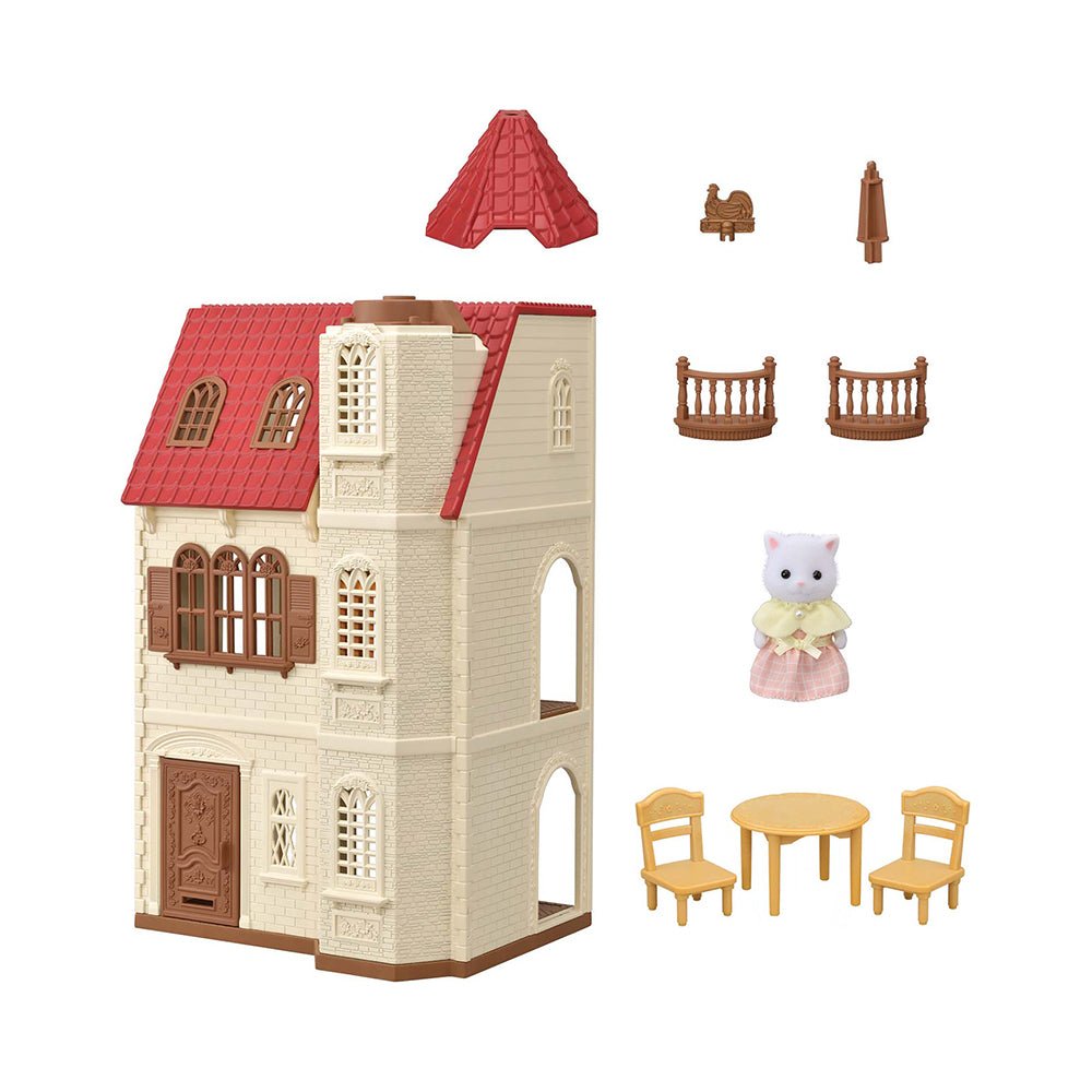 Calico Critters Red Roof Tower Home - Mastermind Toys___225224