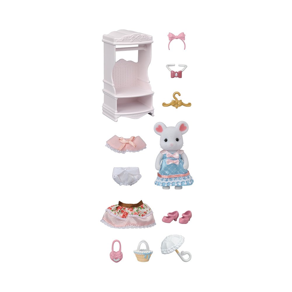 Calico Critters Sugar Sweet Mouse Fashion Play Set - Mastermind Toys___219341