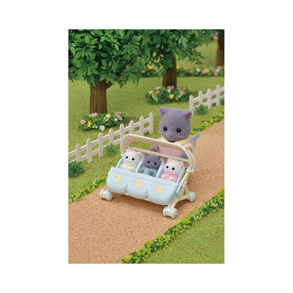 Calico Critters Triplet Stroller - Mastermind Toys___219330