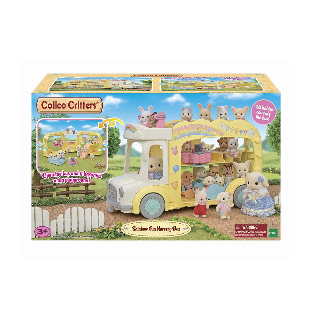 Calico Rainbow Fun Nursery Bus - Mastermind Toys___232405