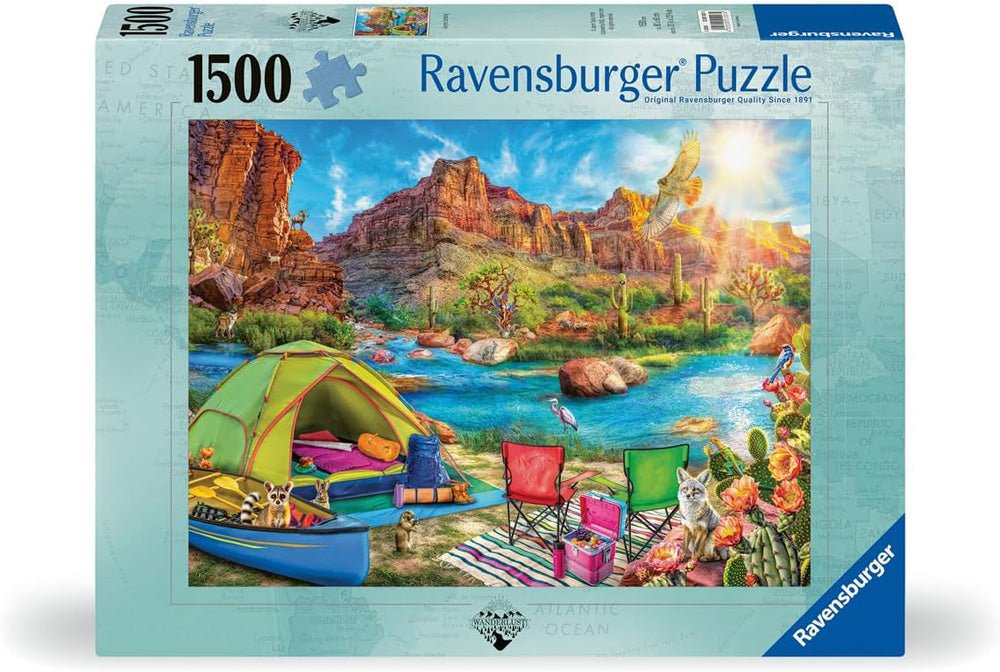 Canyon Camping 1500 Pc Puzzle - Mastermind Toys___237044