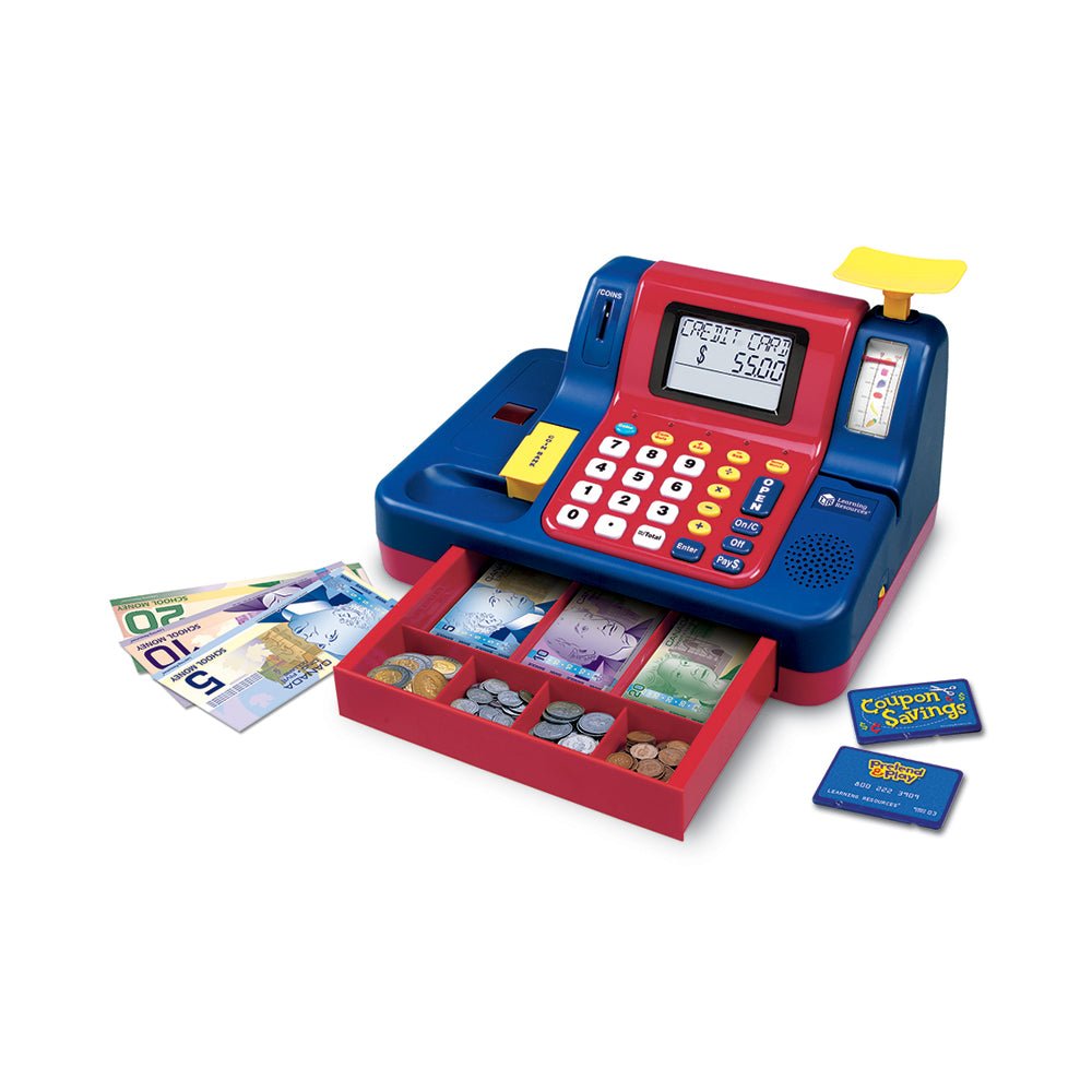 Cash Register with Scale and CDN Currency - Mastermind Toys___60224