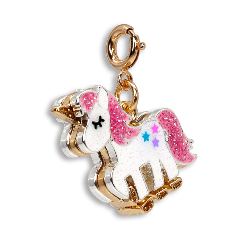 CHARM IT! Gold Glitter Unicorn Charm - Mastermind Toys___221938