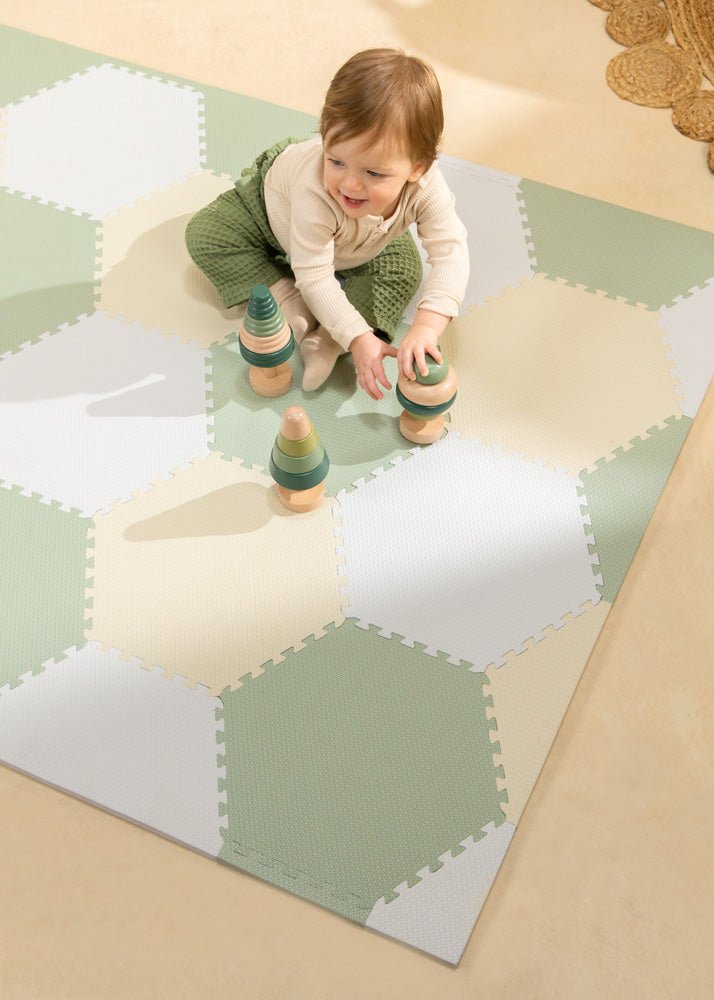 Coco Village Playmat - HEXAGON - SEAFOAM - Mastermind Toys___234220