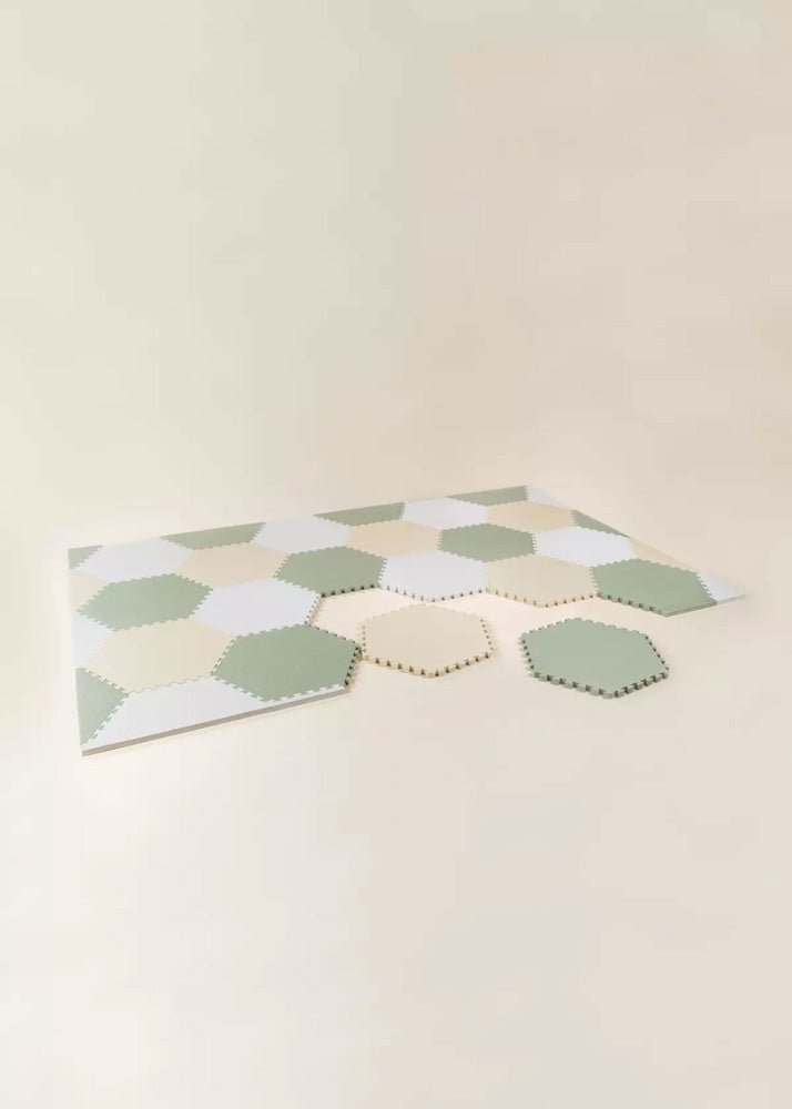 Coco Village Playmat - HEXAGON - SEAFOAM - Mastermind Toys___234220