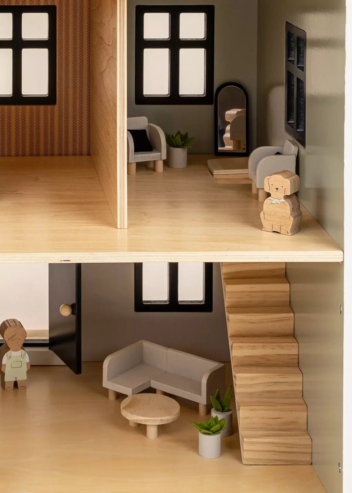 Coco Village Wooden Doll House Living Room Furniture (10pcs) - Mastermind Toys___233442