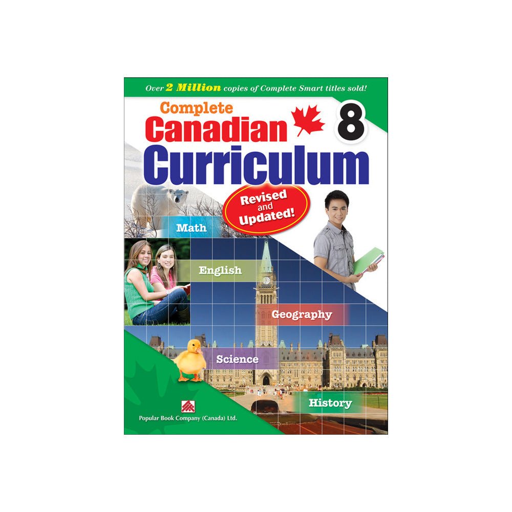 Complete Canadian Curriculum: Grade 8 Book - Mastermind Toys___138908