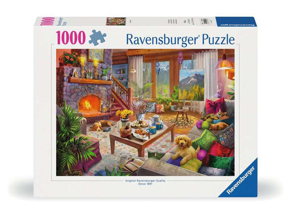 Cozy Cabin 1000 pc Puzzle - Mastermind Toys___237138