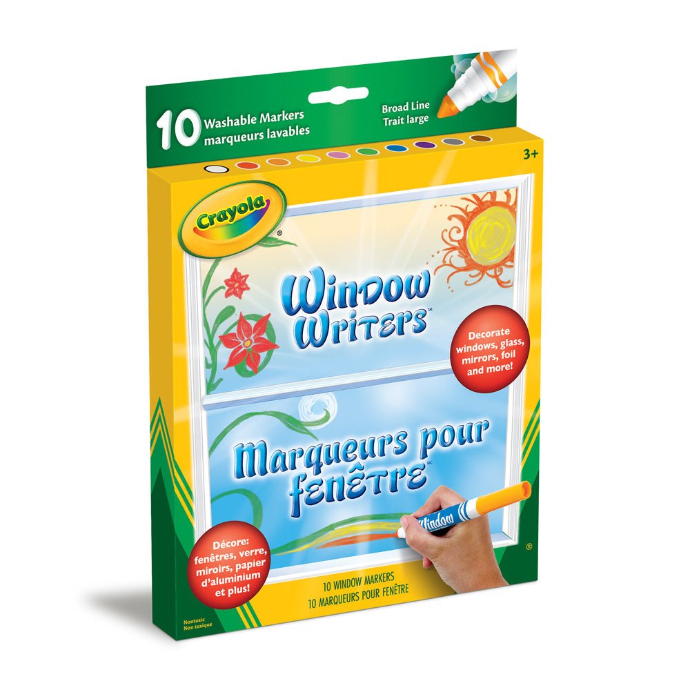 Crayola 10 Window Writers Refresh - Mastermind Toys___102400