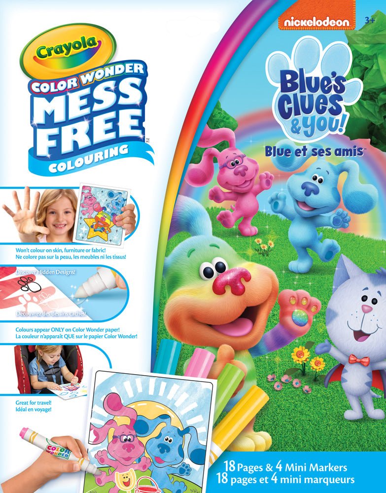 Crayola Color Wonder Mess - Free Blues Clues - Mastermind Toys___227270