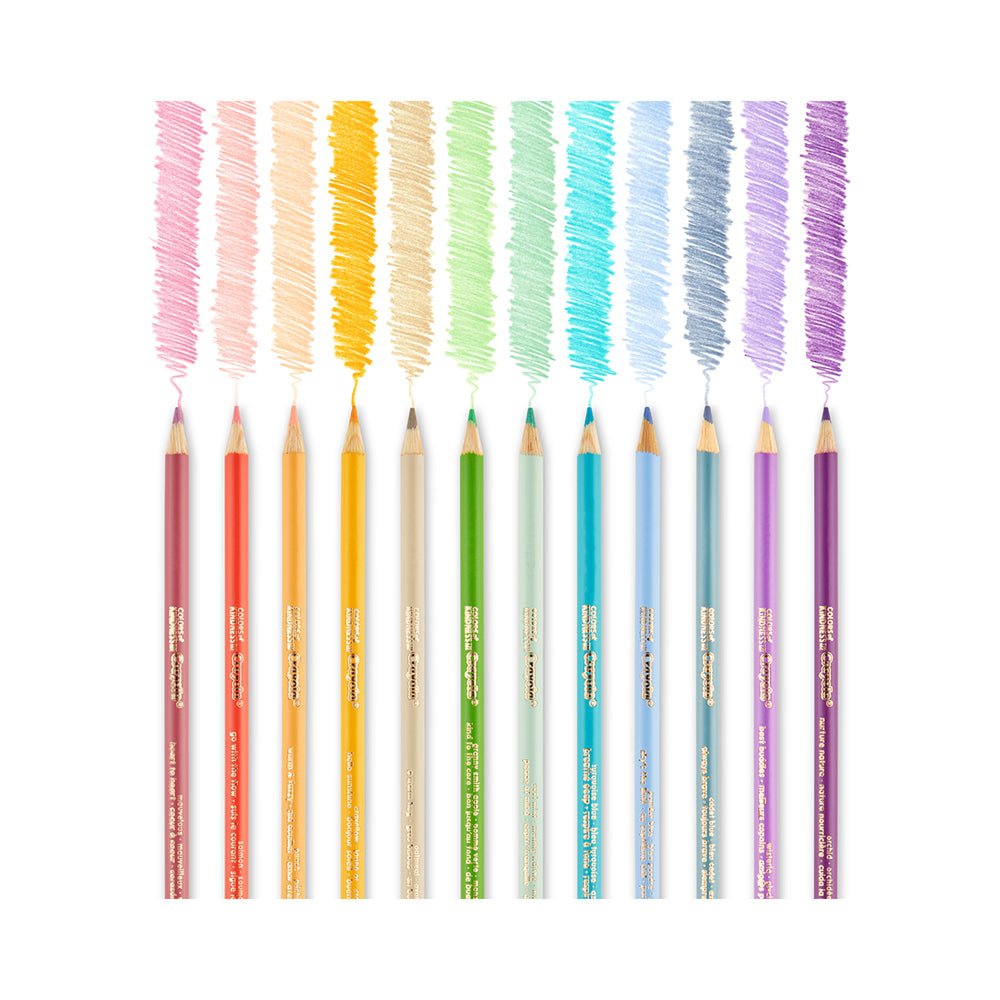 Crayola Colors of Kindness 12 Coloured Pencils - Mastermind Toys___230391