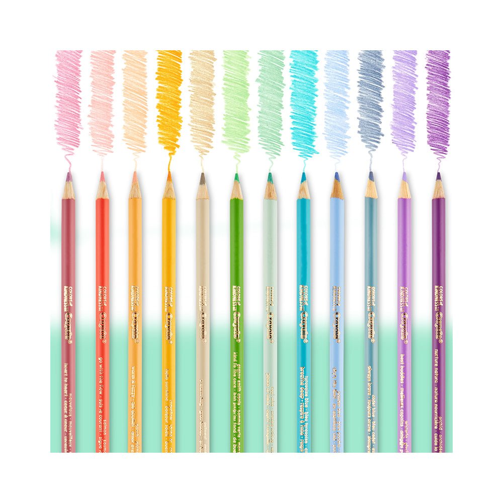 Crayola Colors of Kindness 12 Coloured Pencils - Mastermind Toys___230391