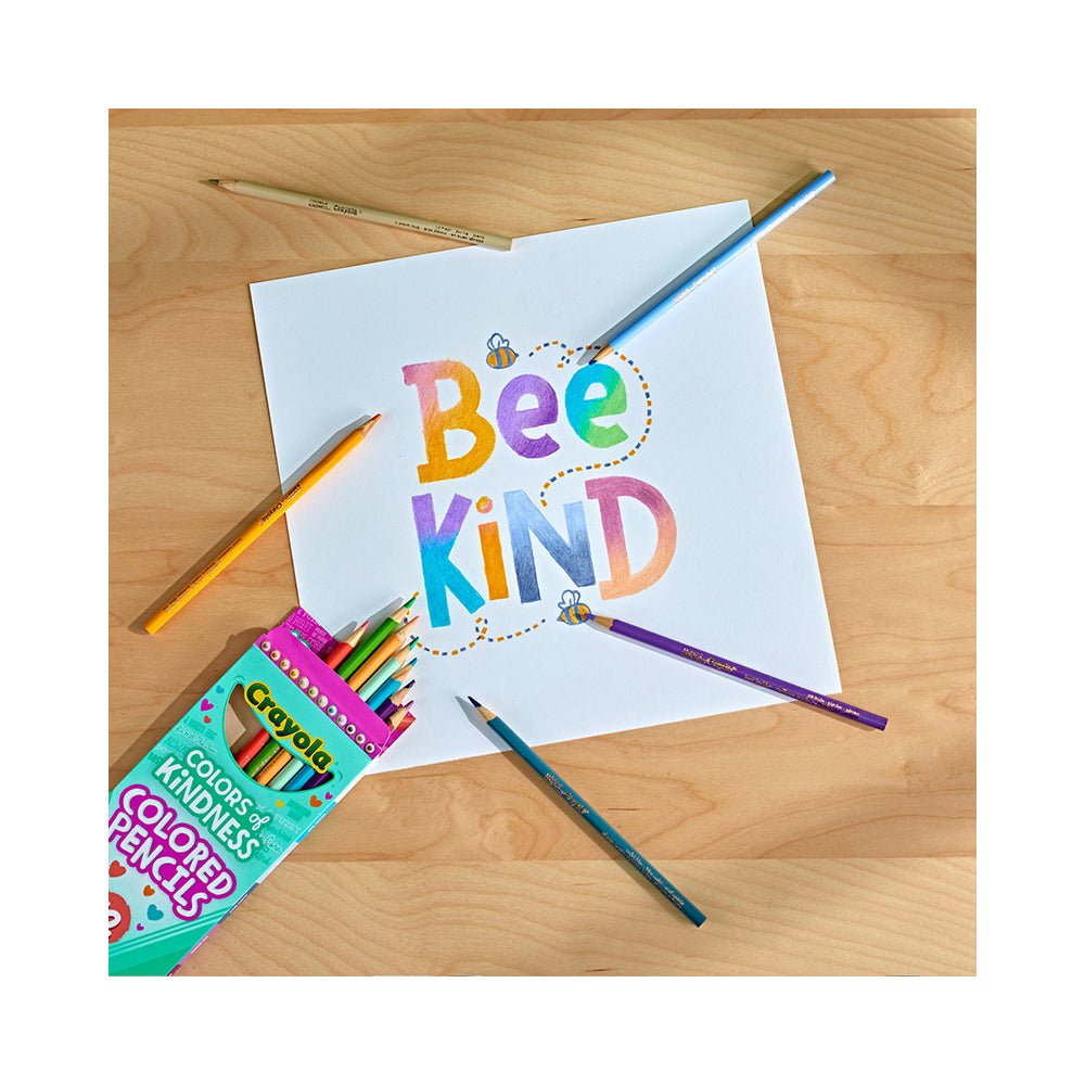 Crayola Colors of Kindness 12 Coloured Pencils - Mastermind Toys___230391