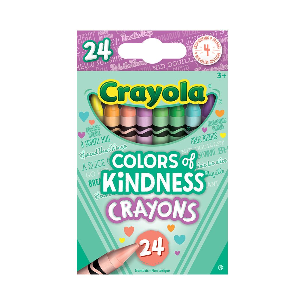 Crayola Colors of Kindness 24 Crayons - Mastermind Toys___230392