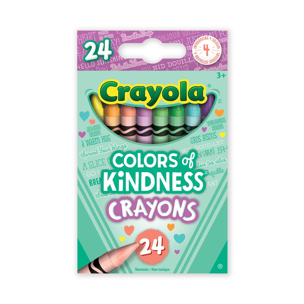 Crayola Colors of Kindness 24 Crayons - Mastermind Toys___230392