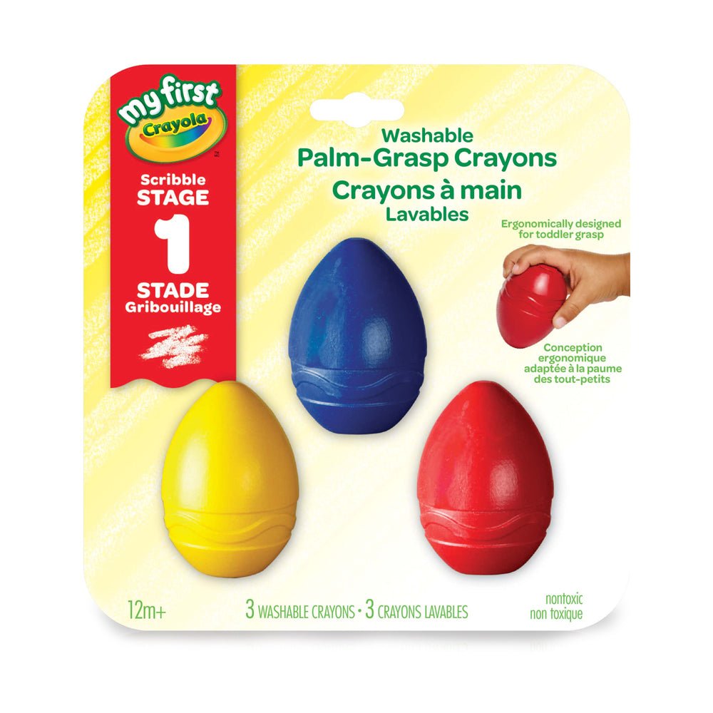 Crayola My First Washable Palm - Grasp Crayons - Mastermind Toys___207362