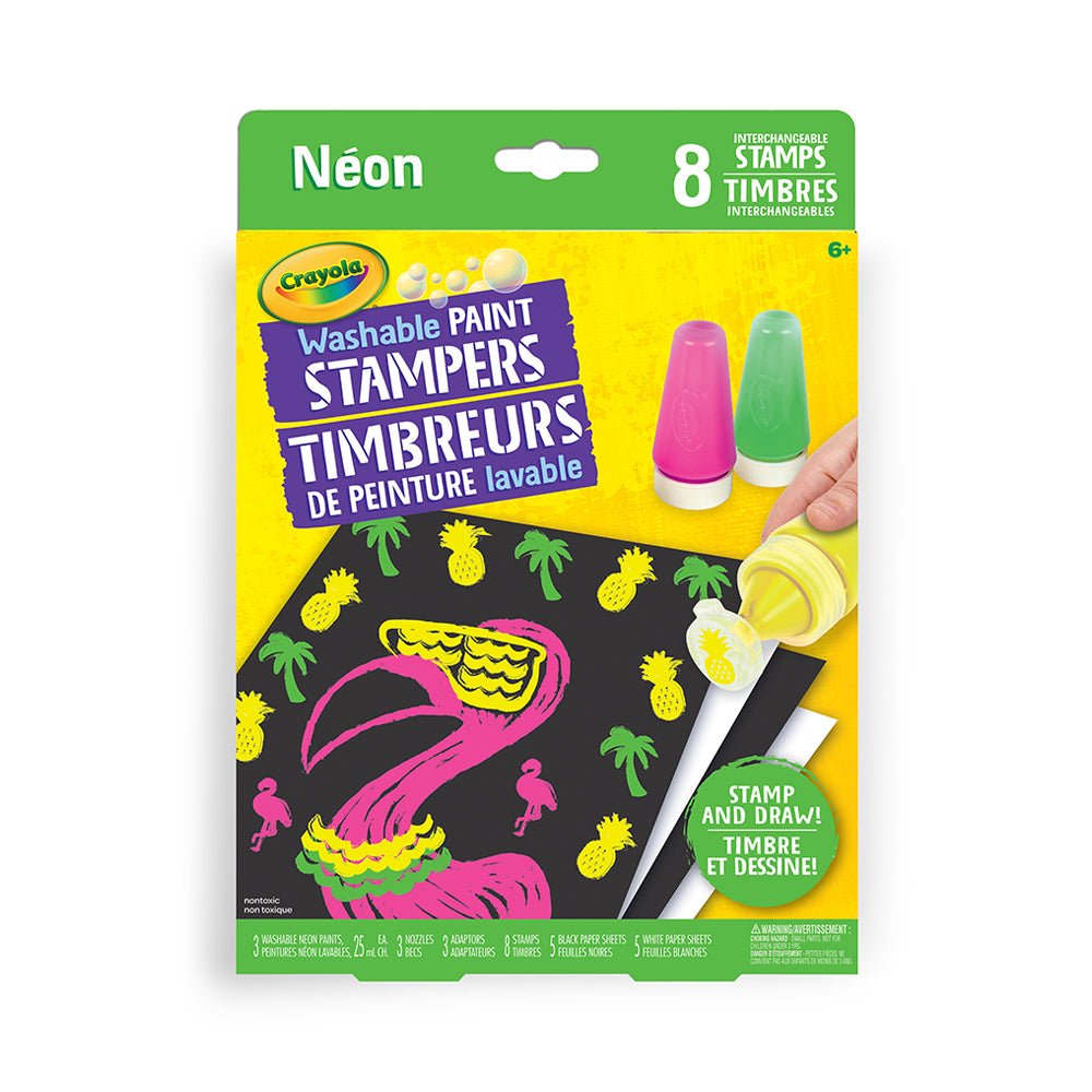 Crayola Neon Paint Stampers - Mastermind Toys___227268