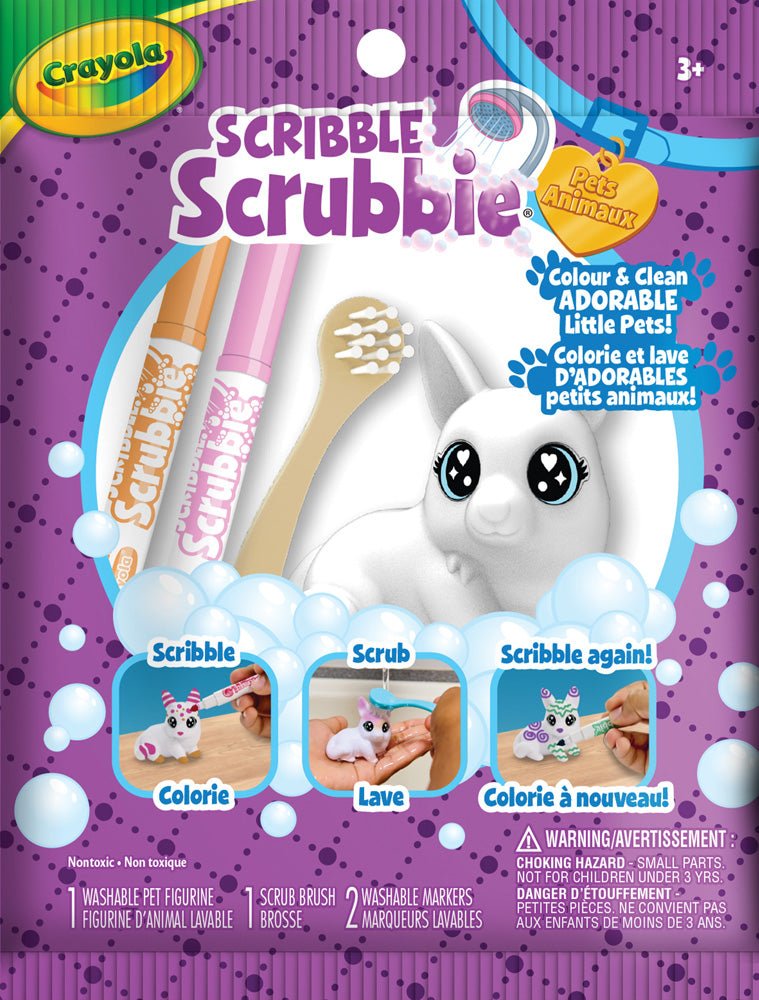 Crayola Scribble Scrubbie Pets - 1 ct Bag - Mastermind Toys___233427