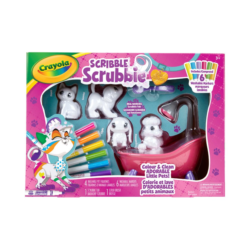 Crayola Scribble Scrubbie Pets Playset - Mastermind Toys___211351