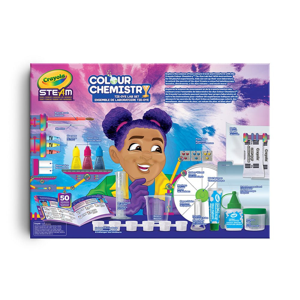 Crayola Tie Dye Colour Chemistry - Mastermind Toys___227274