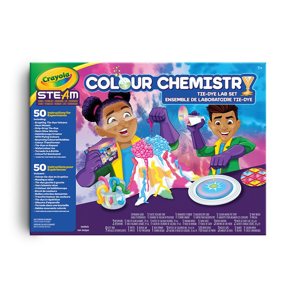 Crayola Tie Dye Colour Chemistry - Mastermind Toys___227274