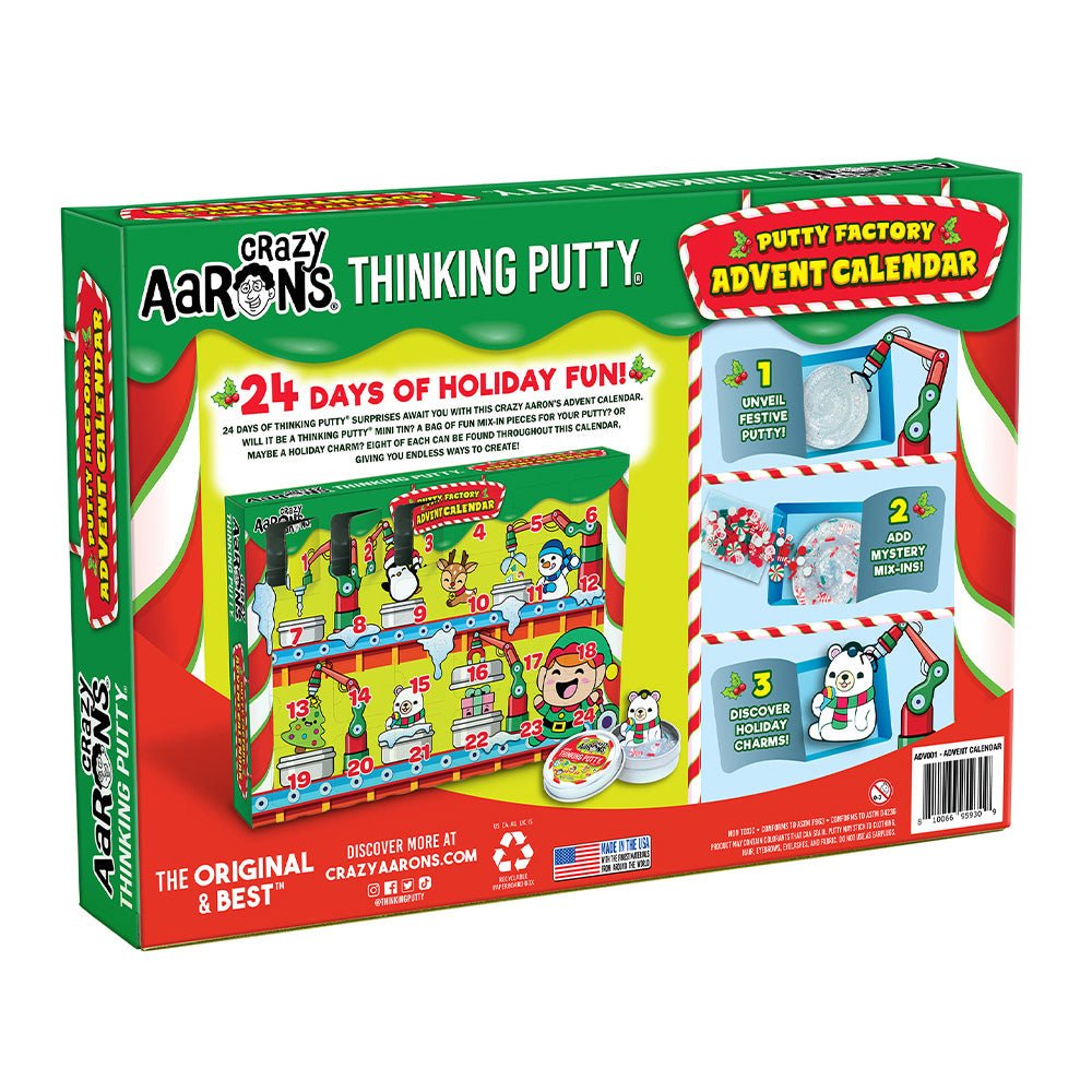 Crazy Aaron’s Putty Factory Advent Calendar - Mastermind Toys___237155