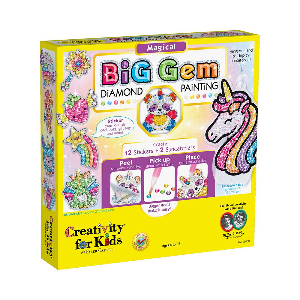 Creativity for Kids Big Gem Diamond Painting Magical - Mastermind Toys___217079