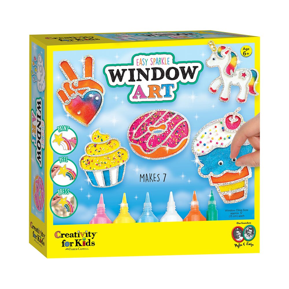 Creativity for Kids Rainbow Sprinkles Easy Sparkle Window Art - Mastermind Toys___225182