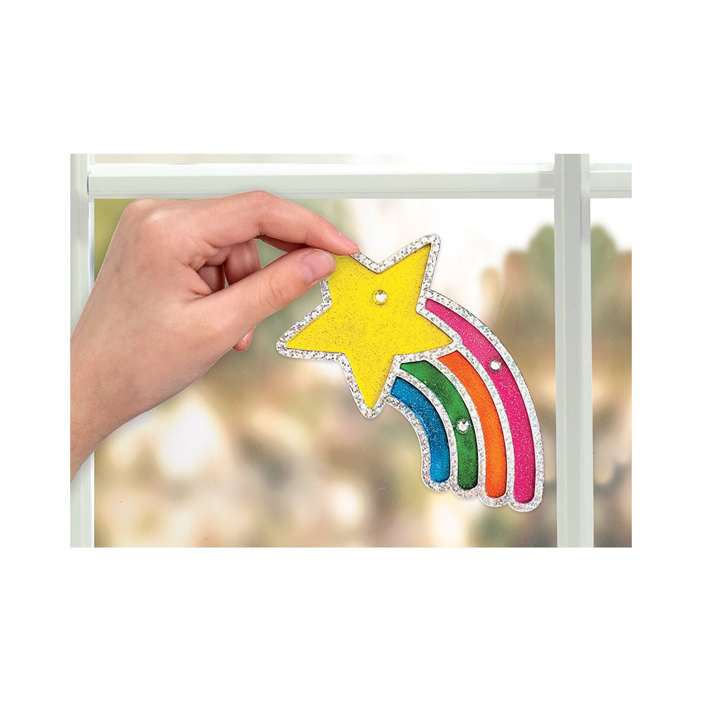 Creativity for Kids Rainbow Sprinkles Easy Sparkle Window Art - Mastermind Toys___225182