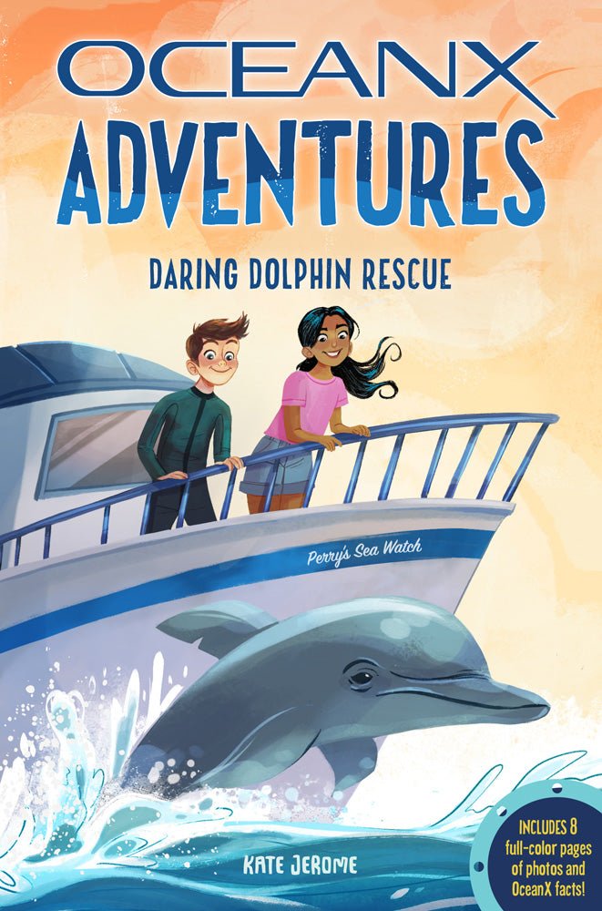 Daring Dolphin Rescue (OceanX Book 3) - Mastermind Toys___231990