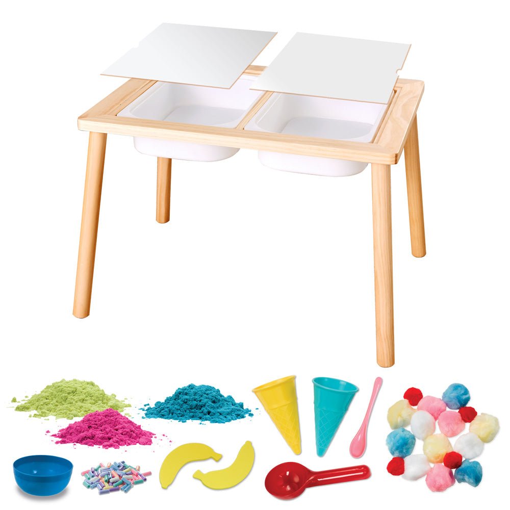 Deluxe Activity Sensory Table with Ice Cream Shop - Mastermind Toys___232740