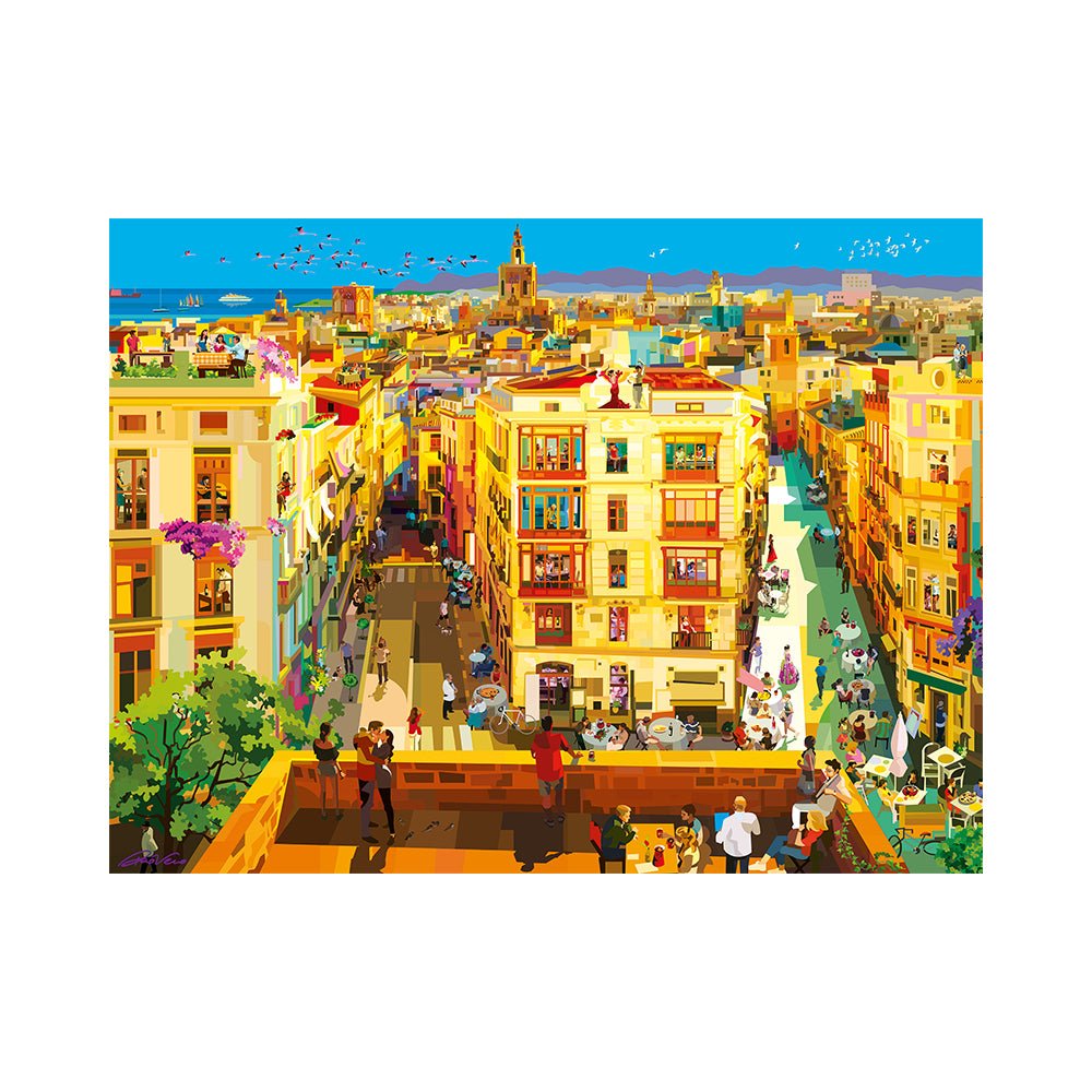 Dining in Valencia 1500pc Puzzle - Mastermind Toys___226999