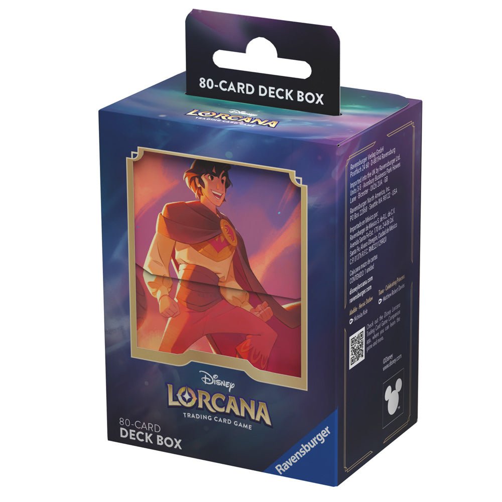 Disney Lorcana S5 Deck Box Aladdin - Mastermind Toys___237225