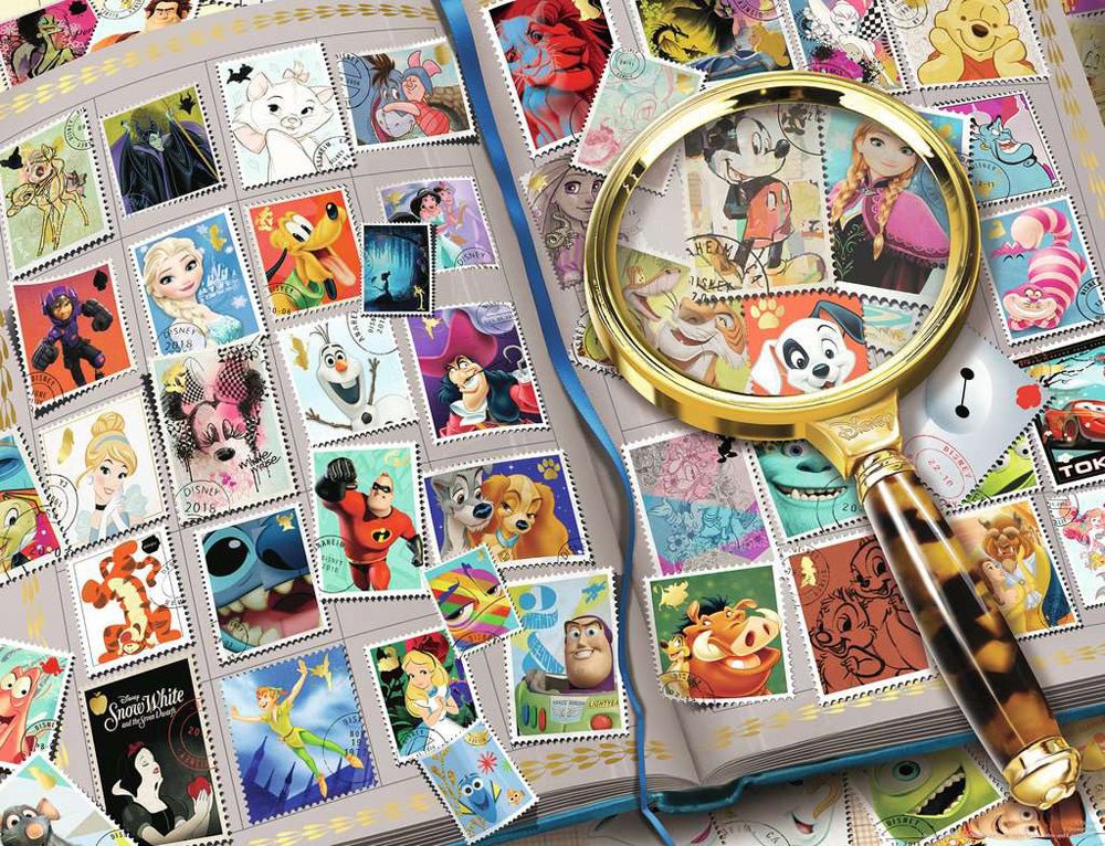 Disney Stamp Album 2000 pc Puzzle - Mastermind Toys___237055