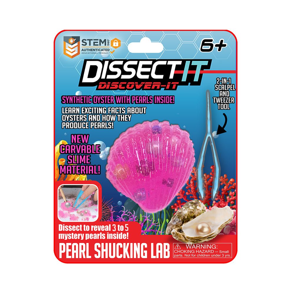 Dissect It - Discover It - Pearl Shucking Lab - Mastermind Toys___230831