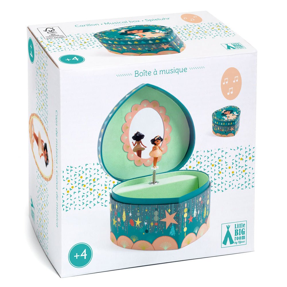 Djeco Happy Party Jewelry Music Box - Mastermind Toys___238188