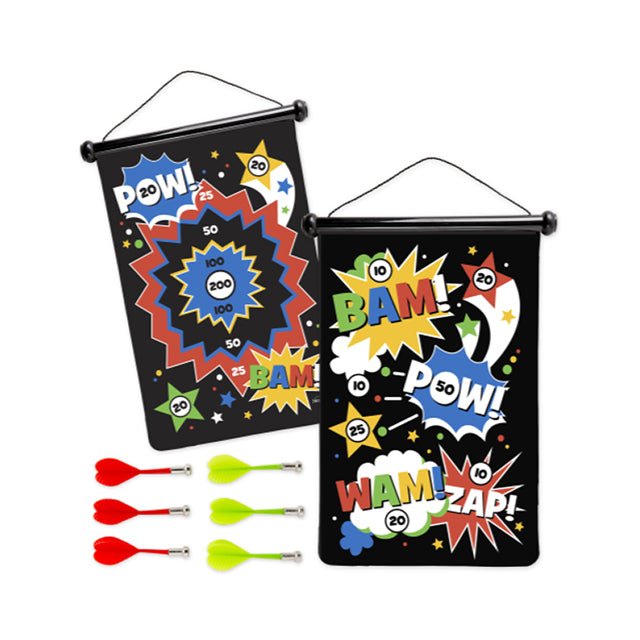 Double Sided Magnetic Target Game Superhero - Mastermind Toys___232658