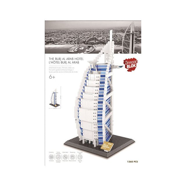 Dragon Blok The Burjal Arab Hotel Of Dubai - Mastermind Toys___224338