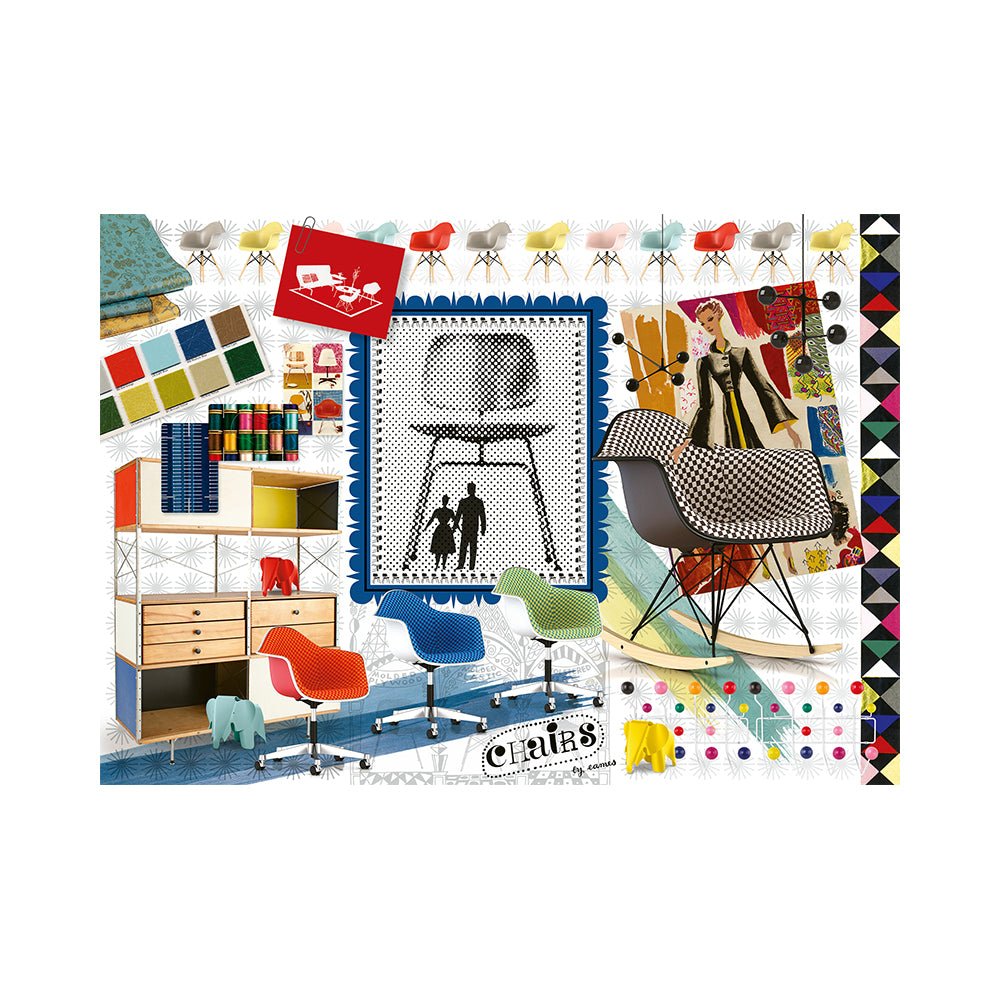 Eames Design Spectrum 1000pc Puzzle - Mastermind Toys___226995