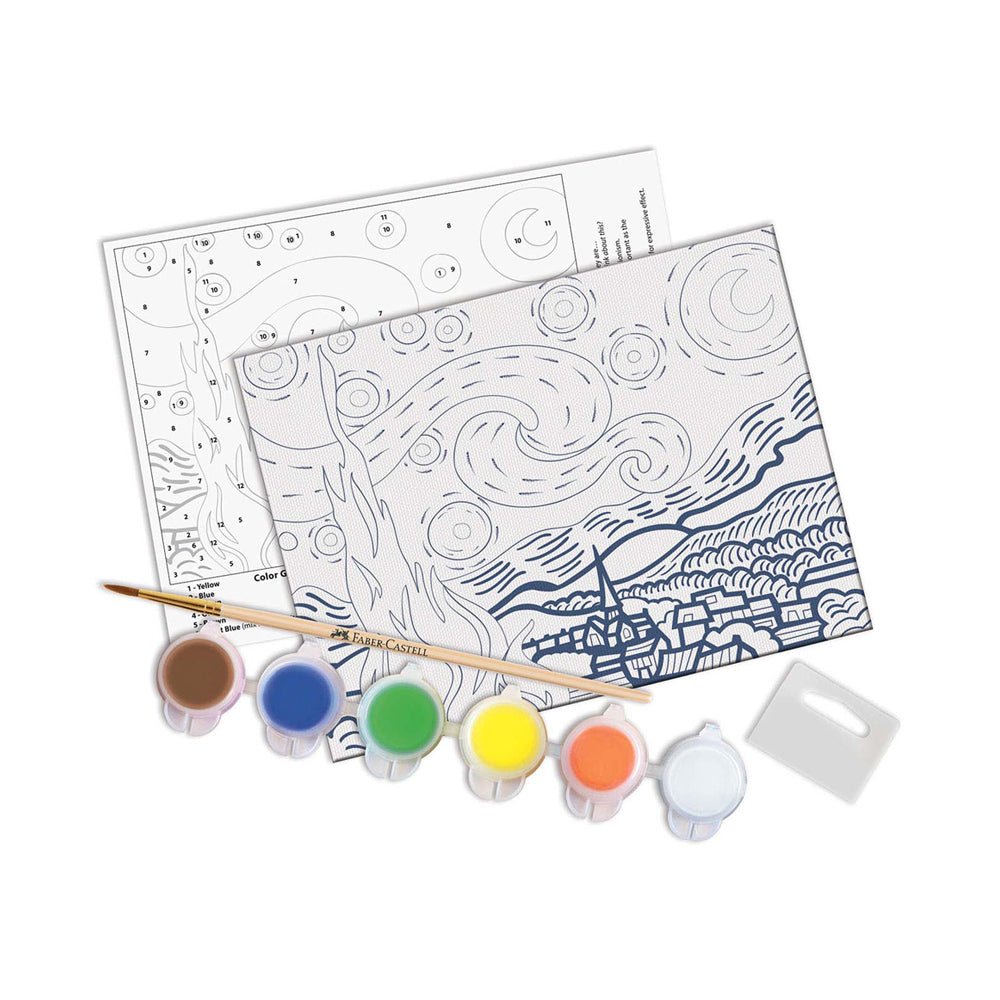 Faber - Castell The Starry Night Paint by Number Museum Series - Mastermind Toys___206892