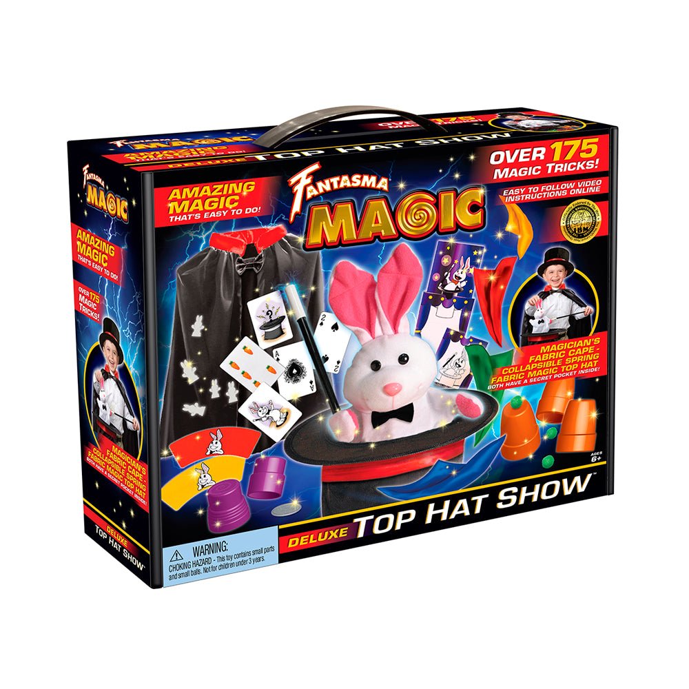 Fantasma Deluxe Top Hat and Cape Magic Show 175 Tricks - Mastermind Toys___220036