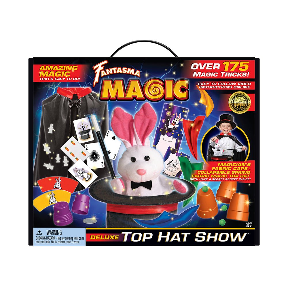 Fantasma Deluxe Top Hat and Cape Magic Show 175 Tricks - Mastermind Toys___220036