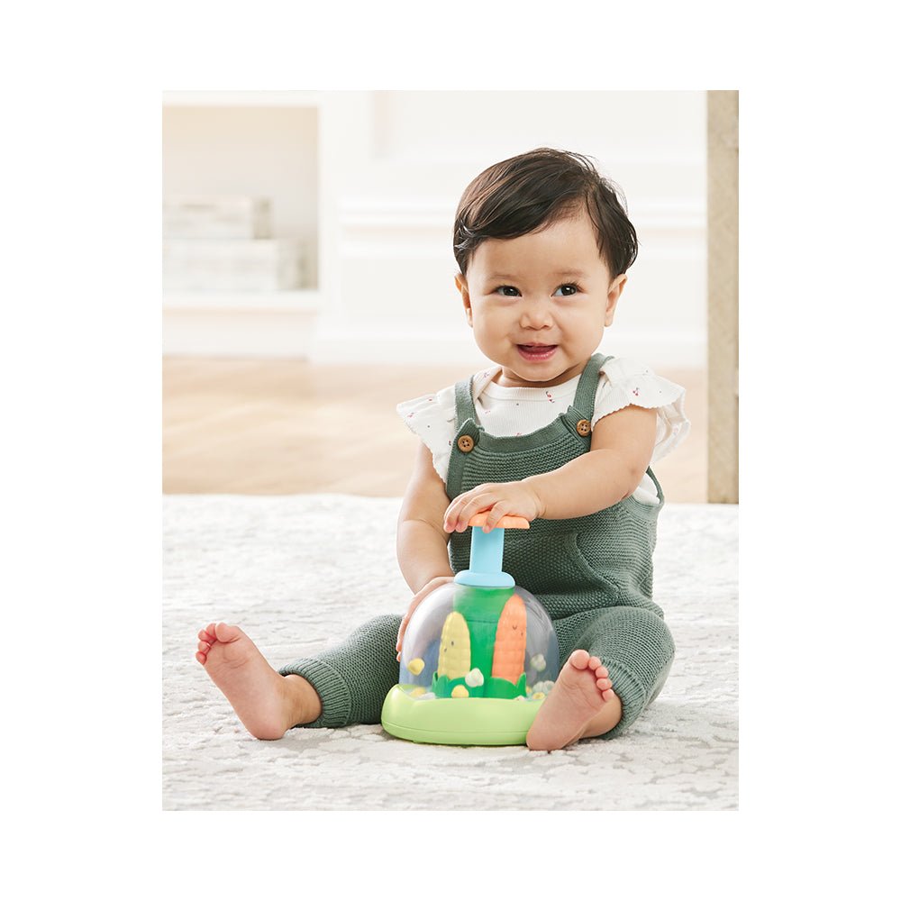 Farmstand Push & Spin Baby Toy - Mastermind Toys___229185